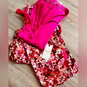 Floral Pink Sleepwear Set
